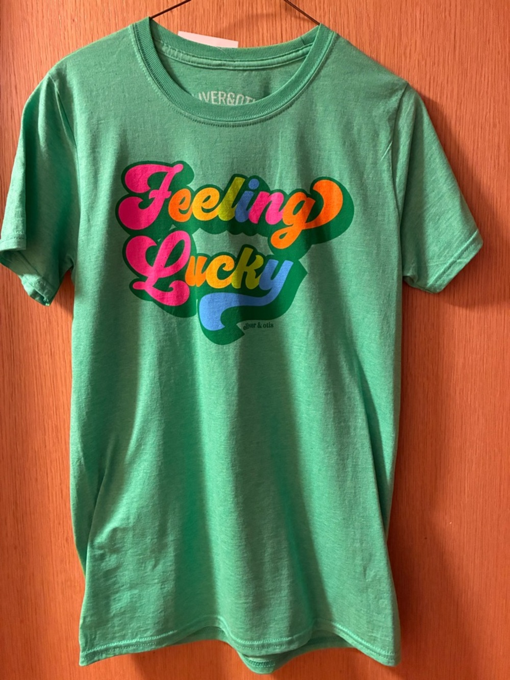 Feeling Lucky Green Graphic Tee